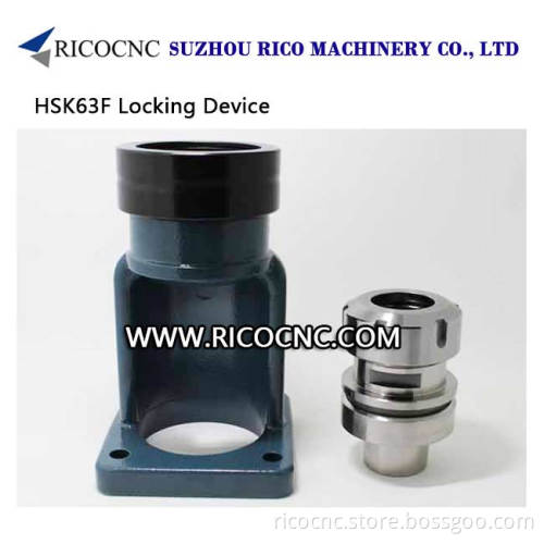 HSK63 Toolholder Tightening Fixtures for ISO40 BT40 Tool Change Out